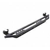 Smittybilt Rocker Panel Guard - Round Tube  Black Textured Powder Coated - 76634LT