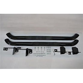 Black Mountain Nerf Bar 3 Inch Steel Round - ASNB3006B