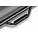 N-Fab Nerf Bar - Truck Wheel to Wheel Black Powder Coated Steel Round - D1992QC6