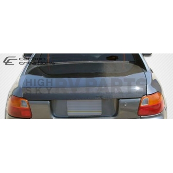 Extreme Dimensions Trunk Lid - Gloss Carbon Fiber Clear - 104760