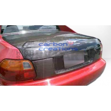 Extreme Dimensions Trunk Lid - Gloss Carbon Fiber Clear - 104760-3