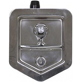 Buyers Products Door Latch Assembly - Aftermarket T-Handle Stainless Steel - L8816R