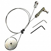 American Shifter Company Door Handle Linkage Kit - Stainless Steel - 56591