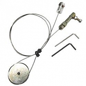 American Shifter Company Door Handle Linkage Kit - Stainless Steel - 56591