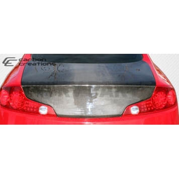 Extreme Dimensions Trunk Lid - Gloss Carbon Fiber Clear - 105738-2