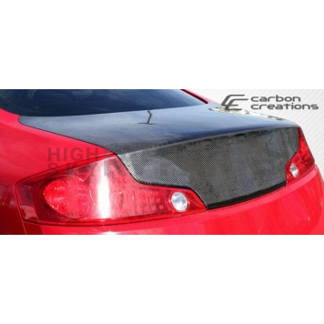 Extreme Dimensions Trunk Lid - Gloss Carbon Fiber Clear - 105738-3