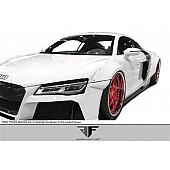 Extreme Dimensions Fender Flare - Gray Fiberglass Reinforced Plastic Matte Set Of 4 - 113067