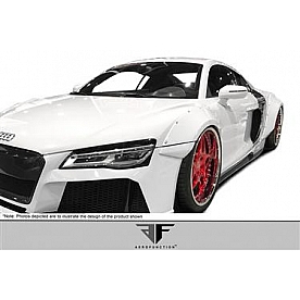 Extreme Dimensions Fender Flare - Gray Fiberglass Reinforced Plastic Matte Set Of 4 - 113067