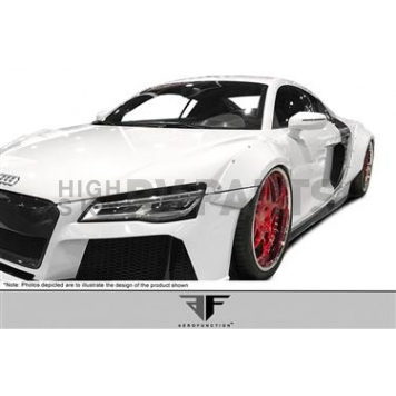 Extreme Dimensions Fender Flare - Gray Fiberglass Reinforced Plastic Matte Set Of 4 - 113067