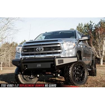 Fab Fours Bumper Premium 1-Piece Design Steel Black - TT07R18611
