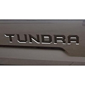 Recon Accessories Emblem - Tundra Lettering Tailgate - 264281BK