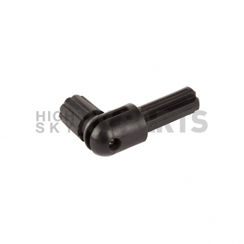 Rugged Ridge Soft Top Bow Knuckle Black Plastic Set Of 4 - 1351012-2