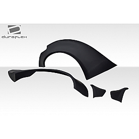 Extreme Dimensions Fender Flare - Black Fiberglass Primered Set Of 2 - 112600