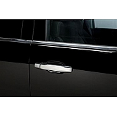 Putco Exterior Door Handle Cover - Silver ABS Plastic Chrome Plated - 400240