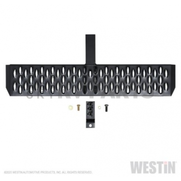 Westin Public Safety Truck Step Black Textured Powder Coated Aluminum - 2770015-2