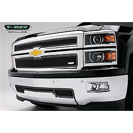 T-Rex Truck Products Grille Insert - Mesh Rectangular Black Powder Coated Mild Steel - 51120