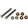 Help! By Dorman Hinge Pin and Bushing Kit - Steel - 38474