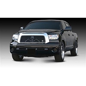 T-Rex Truck Products Grille Insert - Mesh Rectangular Flat Black Steel - 7119596