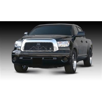 T-Rex Truck Products Grille Insert - Mesh Rectangular Flat Black Steel - 7119596