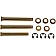 Help! By Dorman Hinge Pin and Bushing Kit - Steel - 38481
