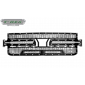 T-Rex Truck Products Grille Insert - Honey Comb Square Black Powder Coated Mild Steel - 7311261