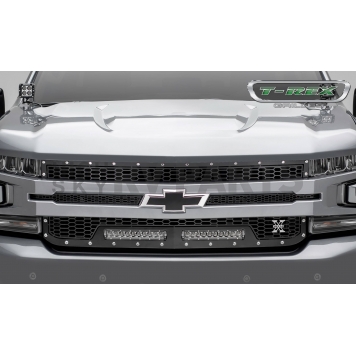 T-Rex Truck Products Grille Insert - Honey Comb Square Black Powder Coated Mild Steel - 7311261-2