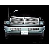 Putco Grille Insert - Polished Stainless Steel Rectangular - 84103