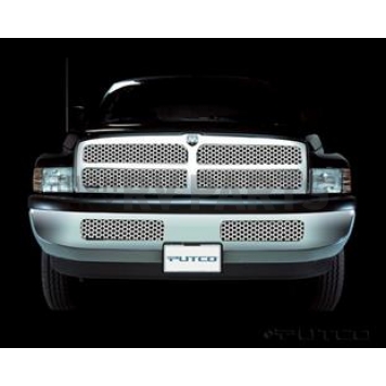 Putco Grille Insert - Polished Stainless Steel Rectangular - 84103