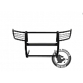 Black Horse Offroad Grille Guard 1-1/2 Inch Black Powder Coated Steel - 17DG111MA