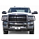 Black Horse Offroad Grille Guard 1-1/2 Inch Black Powder Coated Steel - 17DG111MA