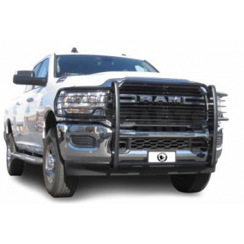 Black Horse Offroad Grille Guard 1-1/2 Inch Black Powder Coated Steel - 17DG111MA-3