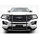 Black Horse Offroad Grille Guard 1-1/2 Inch Black Powder Coated Steel - 17FJ31MA