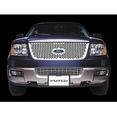 Putco Grille Insert - Polished Stainless Steel Rectangular - 84104