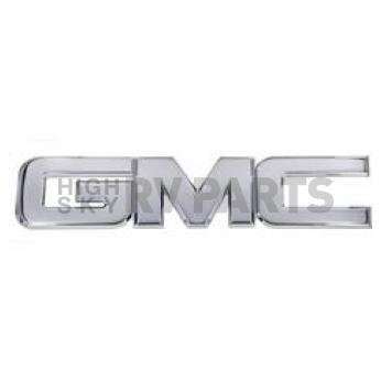 All Sales Emblem - GMC Silver Aluminum - 96503P