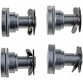 Help! By Dorman Hinge Pin and Bushing Kit - Steel - 38431
