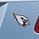 Fan Mat Emblem - NFL Arizona Cardinals Logo Metal - 21484