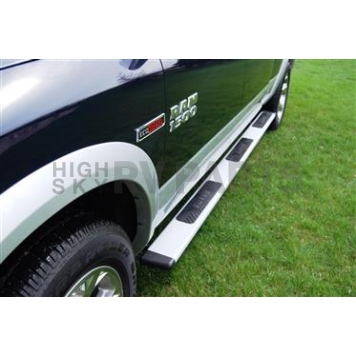 Owens Products Running Board - Truck Wheel To Wheel Nickel Textured Powder Coated Aluminum - OC51102N01