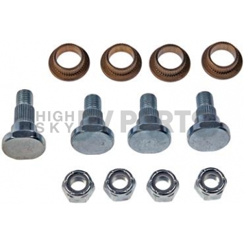Help! By Dorman Hinge Pin and Bushing Kit - Steel - 38492