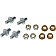Help! By Dorman Hinge Pin and Bushing Kit - Steel - 38494