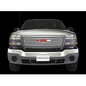 Putco Grille Insert - Polished Stainless Steel Rectangular - 84110