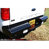 Fab Fours Bumper 1-Piece Design Steel Black - FS08T13501