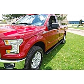 Owens Products Running Board - Truck Wheel To Wheel Black Textured Powder Coated Aluminum - OC5190B01
