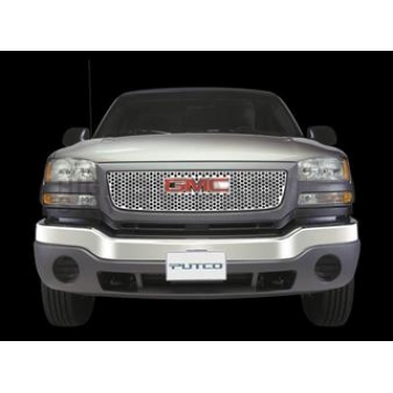 Putco Grille Insert - Polished Stainless Steel Rectangular - 84111