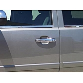 TFP (International Trim) Exterior Door Handle Cover - Silver ABS Plastic - 200VT