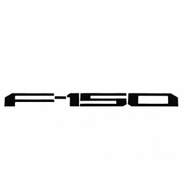 Recon Accessories Emblem - F-150 Tailgate - 264382BK