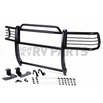 Black Horse Offroad Grille Guard 1-1/2 Inch Black Powder Coated Steel - 17TS27MA