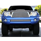 T-Rex Truck Products Grille Insert - Horizontal Bar Trapezoid Polished Aluminum - 20936