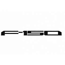 Recon Accessories Emblem - F-150 Tailgate - 264382CF