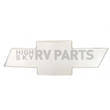 All Sales Emblem - Chevrolet Bow-Tie Silver Aluminum - 96131C