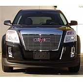 T-Rex Truck Products Grille Insert - Horizontal Bar Trapezoid Polished Aluminum - 21153